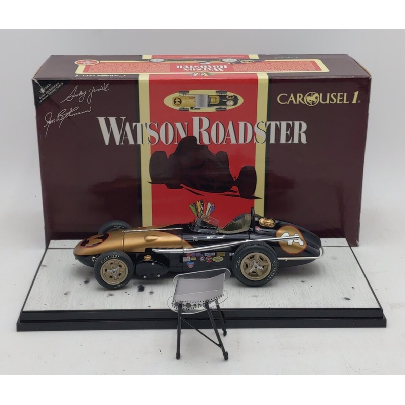 Carousel 1 4408 1:18 1962 Watson Roadster Indy 500 Jim Rathmann #44 EX/Box