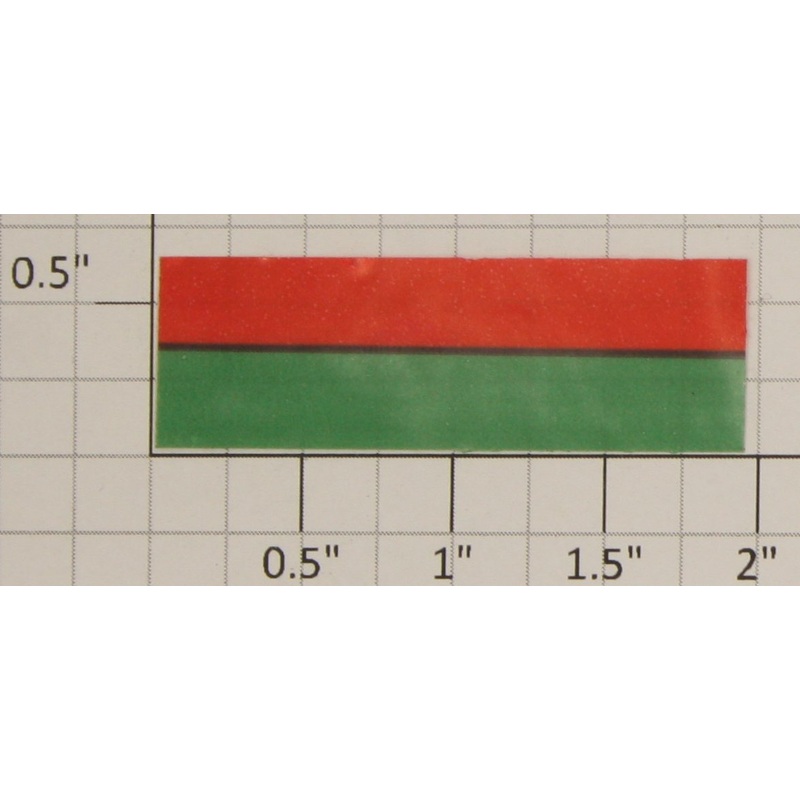 American Flyer SW-0830 Red and Green Filler Tape