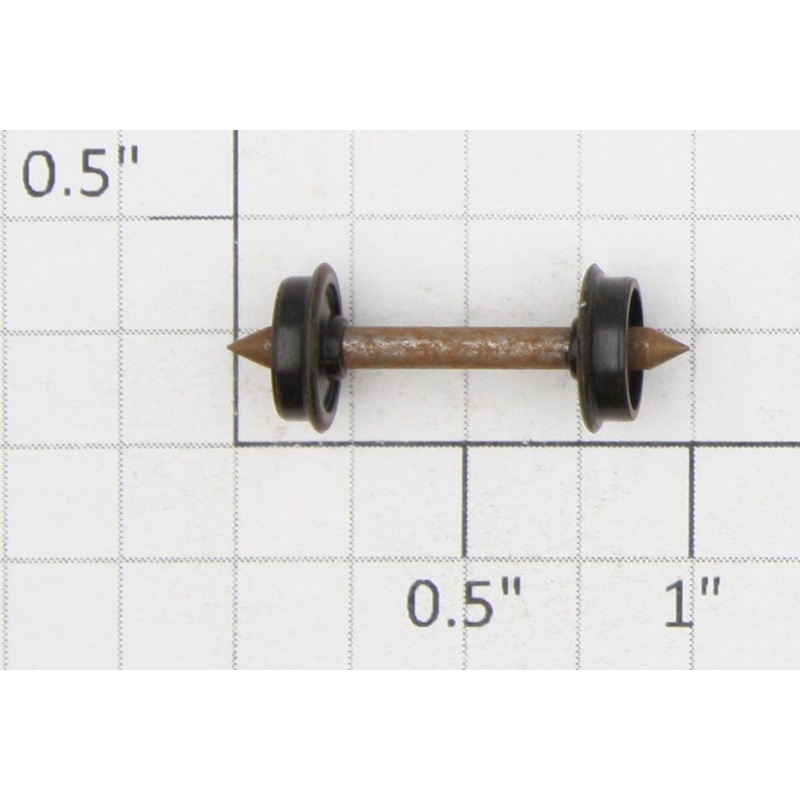 Roundhouse 71613 HO Black Lead Truck Wheel Set
