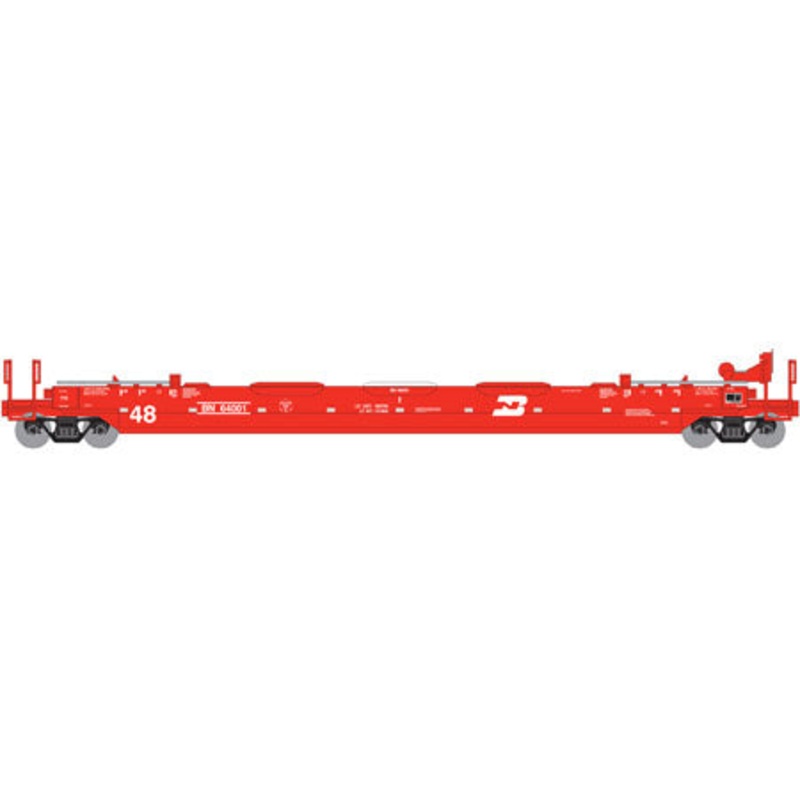 Athearn 16449 HO Burlington Northern RTR Husky Stack #64001 NIB