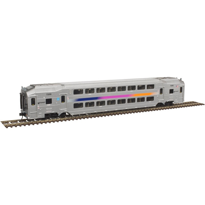 Atlas 20004113 HO NJ Transit Multi-level Trailer (w/ Toilet) #7201 LN/Box