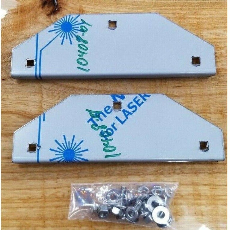 8 stainless steel mudflap weights pair weight accent front rear universal #10408