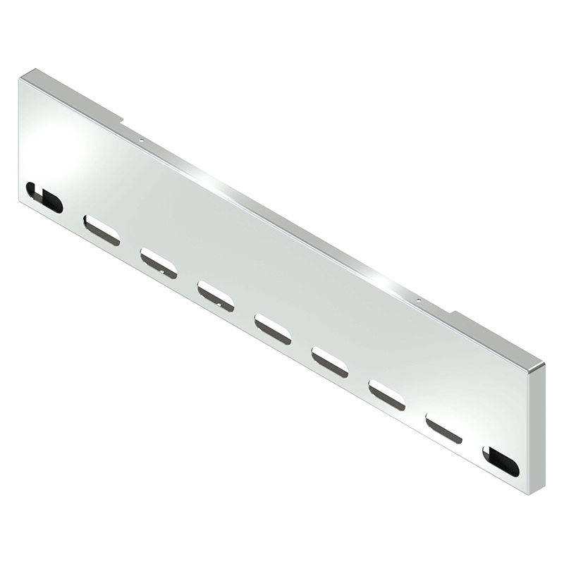 #GO-0000-52-UST-009 22” BLIND MOUNT BOXED BUMPER W/9 OVAL LIGHT HOLES UNIVERSAL