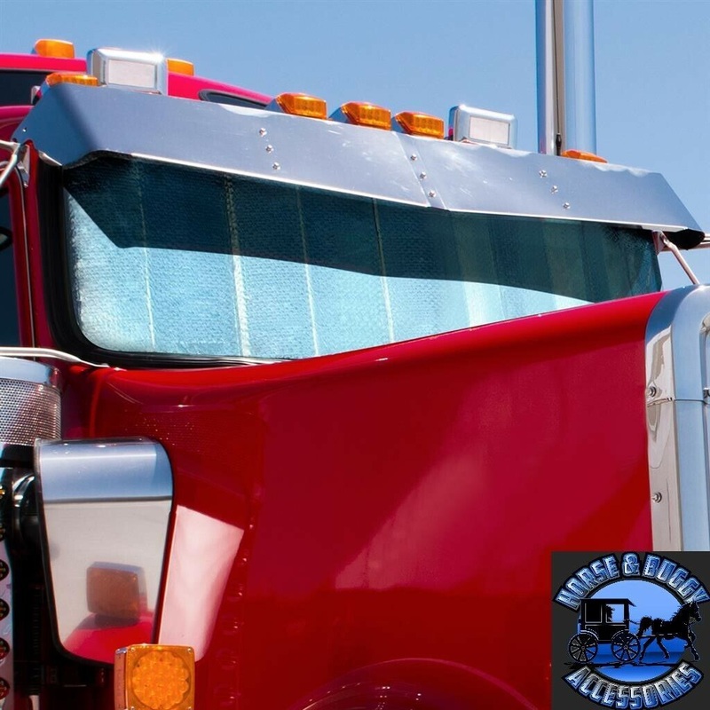 Window Windshield Sunshade For 1987-2015 Kenworth T800 & 1998-2019 W900 #98990
