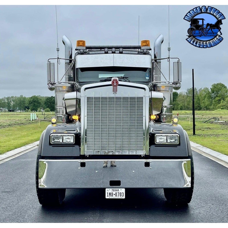 Rollin low Kenworth 12 straight visor fits-aero cab models #2020