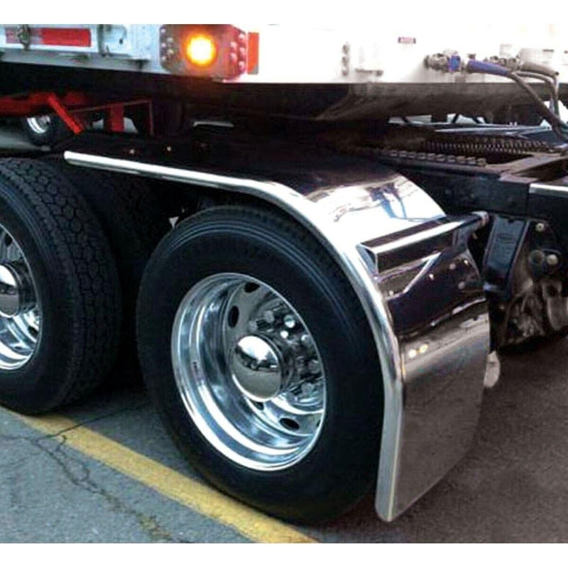 hogebuilt 80 Half Fender Stainless Steel w/12 gauge heavy duty brackets h-ba510ht, 1×1406-6a, 2xmq2012, 2×1447