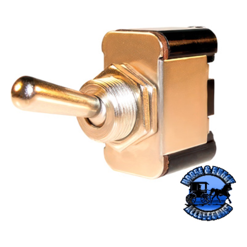 UP-98313 Heavy Duty Toggle w/ 2 Screw Terminals 25 Amp 12V S.P.S.T On/Off 1 Pc.