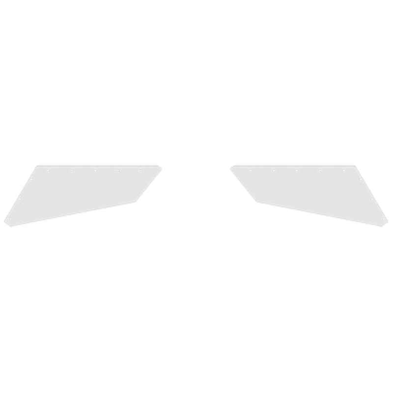 #HG-VP-SS STAINLESS STEEL TOP PLATES FOR HG 357 LOGGER, 378 SET BACK AXLE