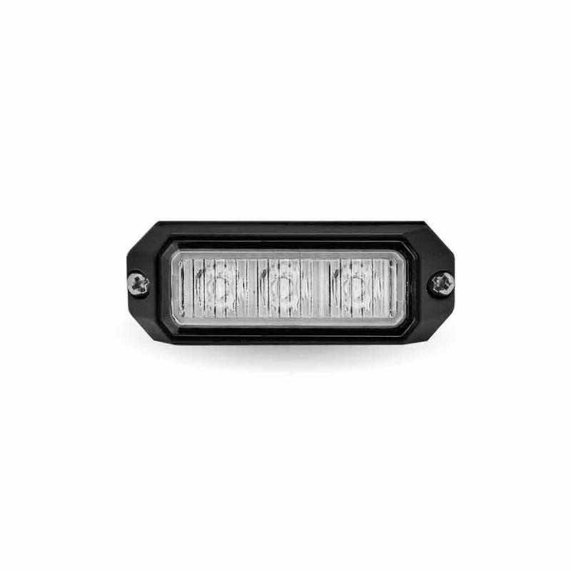 Regular Surface Mount Amber Strobe Light – 36 Patterns (3 Diodes)