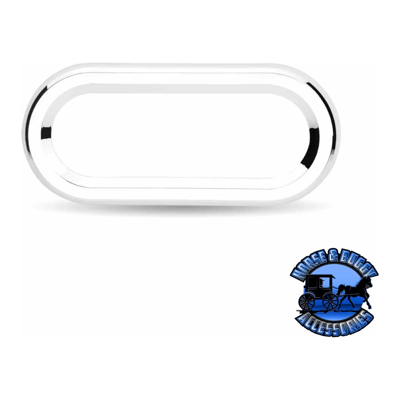 TBEZ-OLR Security Lock Ring Oval Bezel  Stainless Steel