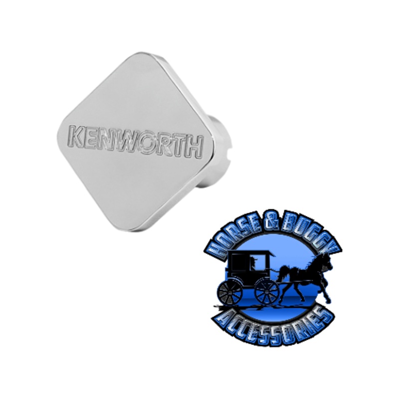 CK-KW2-S KENWORTH NAME SQUARE KNOB