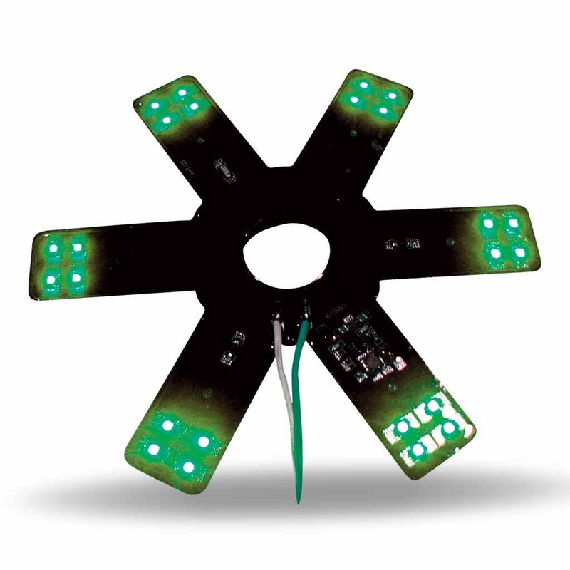 8 Star Green LED for 15 Donaldson & Vortox Air Breather (24 Diodes)