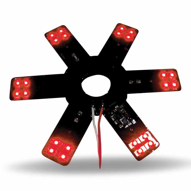 8 Star Red LED for 15 Donaldson & Vortox Air Breather (24 Diodes)