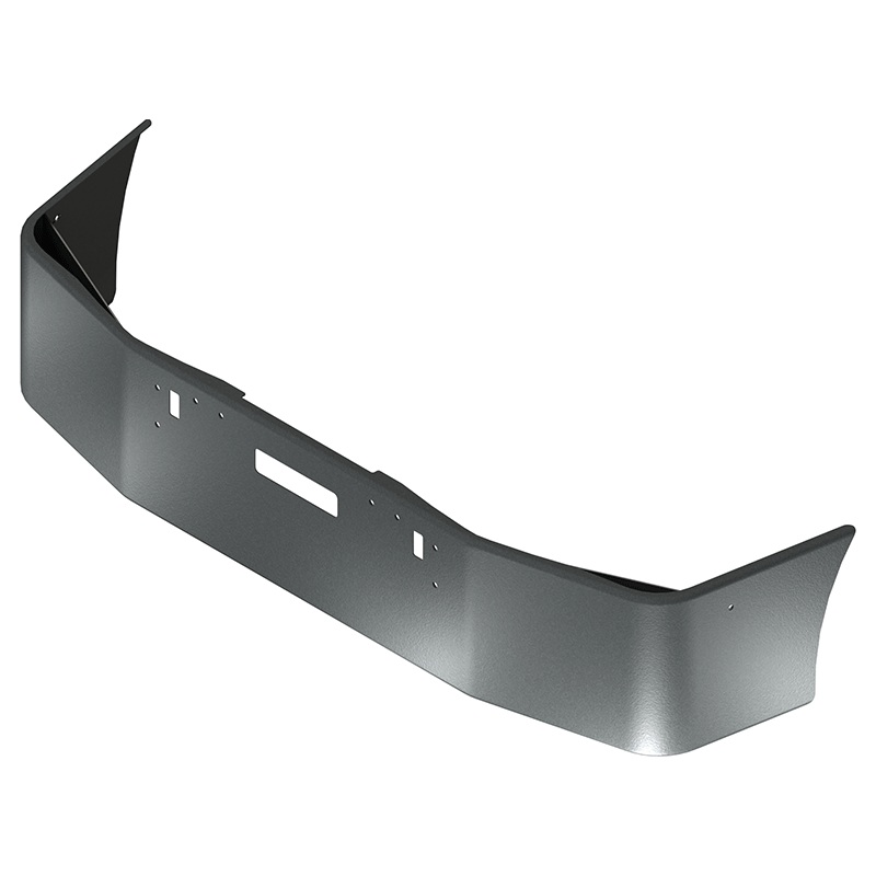 E-CI-0011-17-BLACK 18” FRIEGHTLINER 89 AND NEWER CONV. FLD-112, FLD-120 TOW HOLES POWDER COATED [BLACK]
