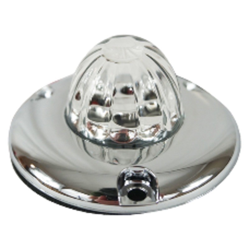 Legendary 1-1/2 Inch Watermelon Light W/ Flat Bezel – Blue LED / Clear Glass Lens 11002CB-3