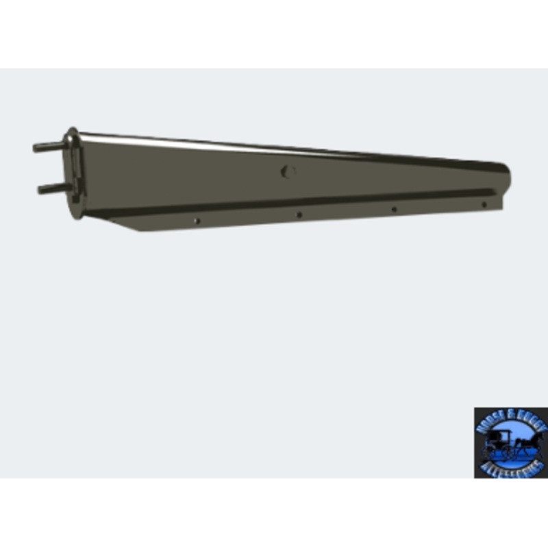 NF30SSMFB Dark Knight blackout mudflap hangers with 2 1/2′ bolt spacing (sold in pairs) #NF30SSMFB