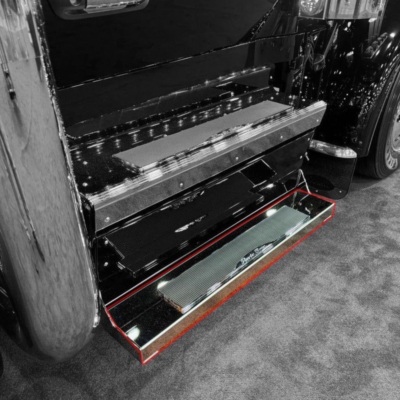 Peterbilt 589 Bottom Step Replacement (Choose Material)