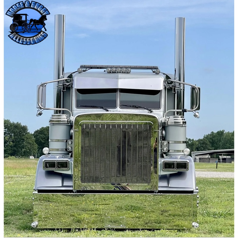 2 Piece Window Bus Glass For Peterbilt 379, 388, 389 #PFT-BG-379/389-RT