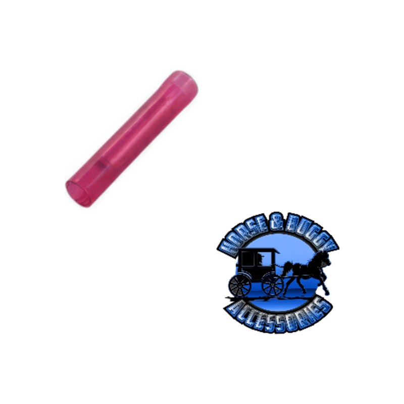 22-18 AWG Nylon Butt Connector, 100 Pcs.