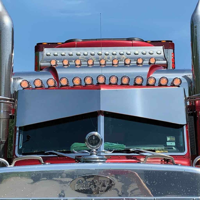 TSUN-P2 14 Paintable Pet. 379 Bowtie Southern Style Sunvisor