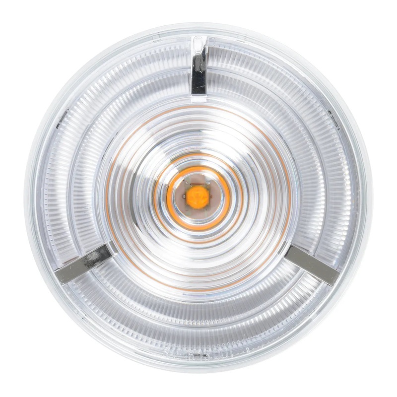 4 PRIME AMBER/CLEAR 7 LED SEALED LIGHT