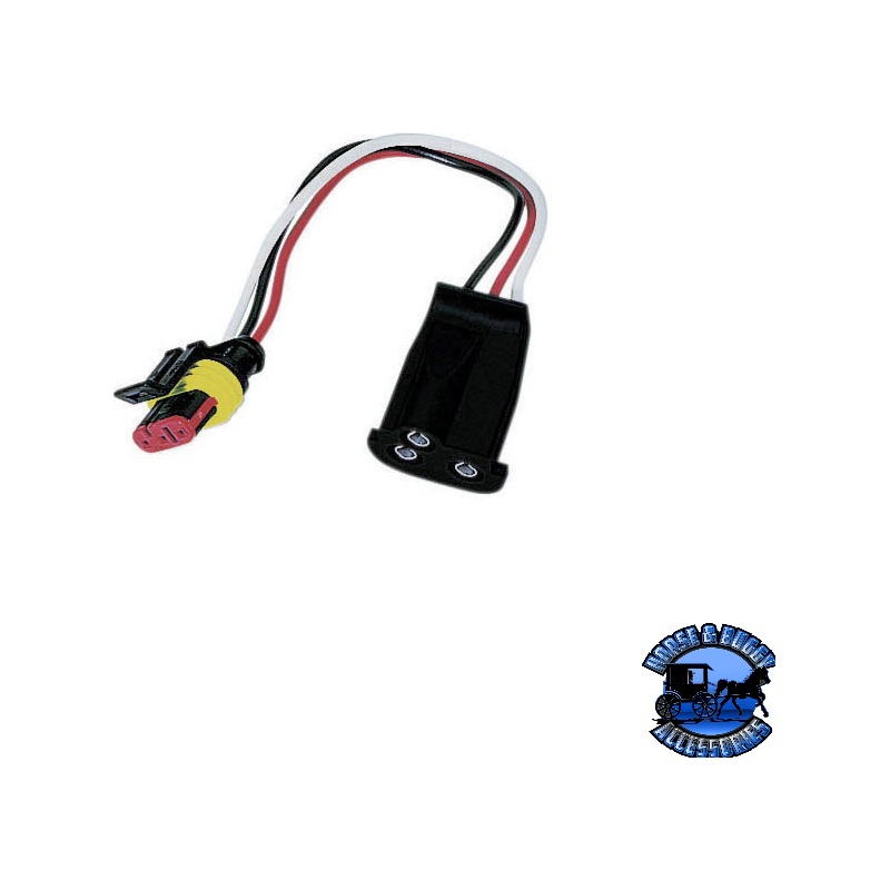 417-491 Plug, LED Adapter PL3 To AMP