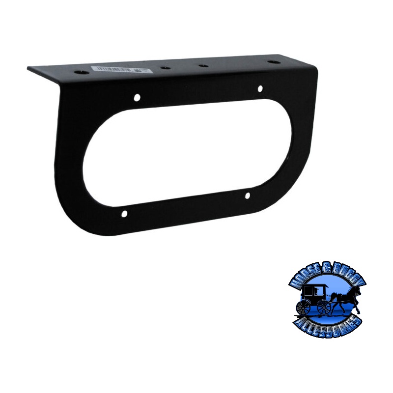 421-09 6.5×2.25 Bracket, Oval, Steel