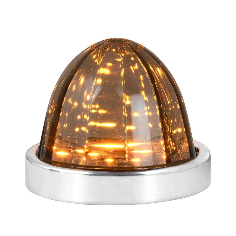 Classic Watermelon Surface Mount LED Light in Smoke Lens (CHOOSE COLOR)