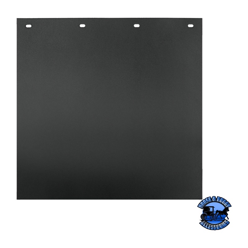 24 X 24 BLACK PROFLEX MUD FLAP (Choose Style)