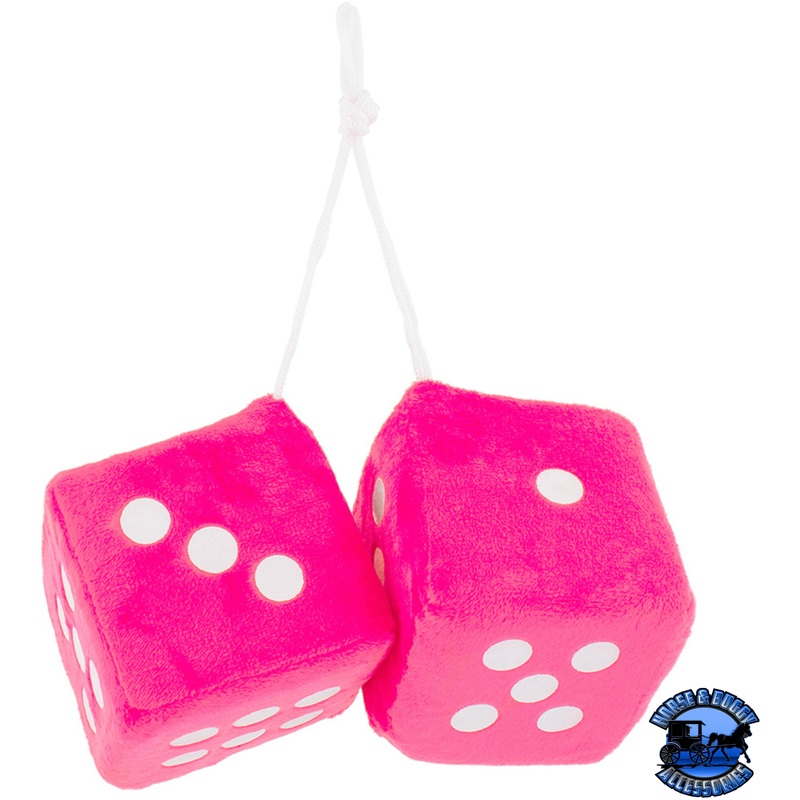 3 X 3 CLASSIC FUZZY DICE (Choose Color)