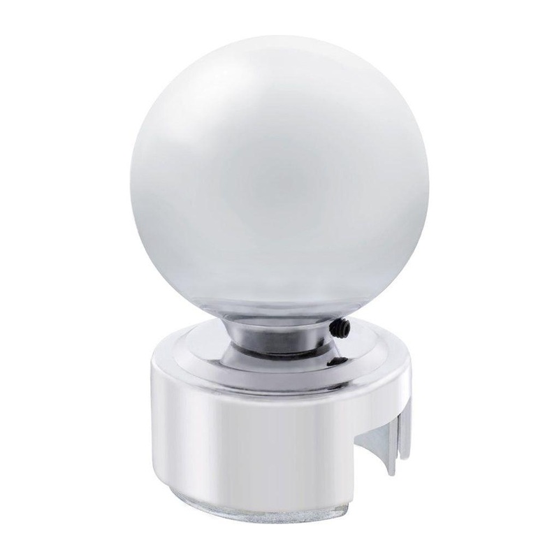 #70612 Chrome Ball Gearshift Knob With 13/15/18 Speed Adapter