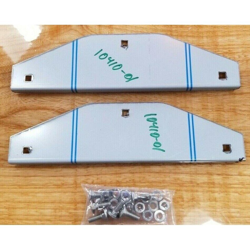 10 stainless steel mud flap weights pair front rear universal #10410