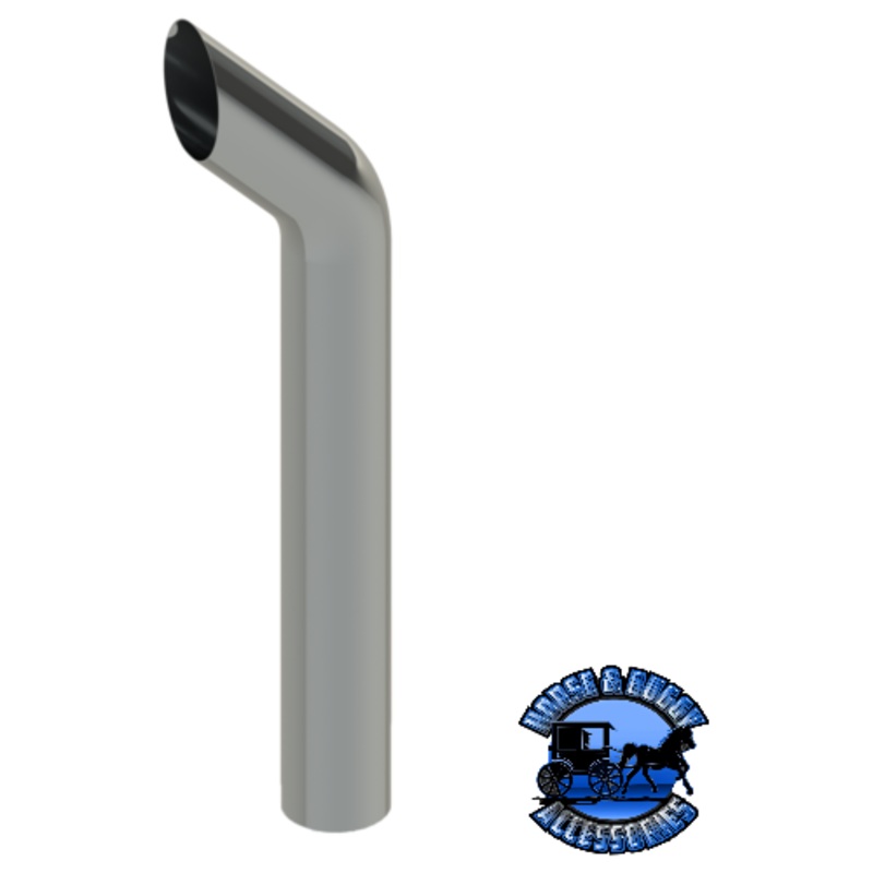 305A-072-1103 5×72 Bullhorn Exhaust Stack