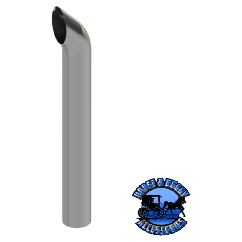 607A-084-1103 7×84 West Coast Curved Exhaust Stack