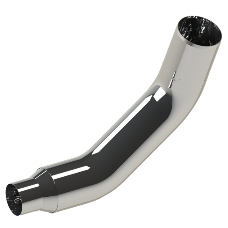 KW06-E1271RB-1103 KW W900 6 Reduced to 5 OD Exhaust Elbow – Right Side