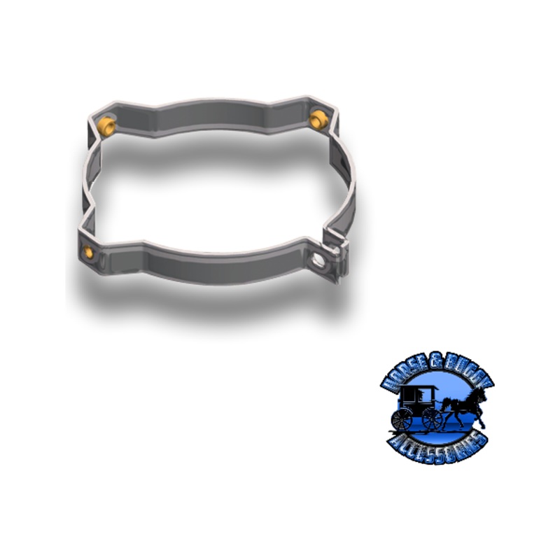 45-09066 6 Zinc Plated Heat Shield Mounting Clamp