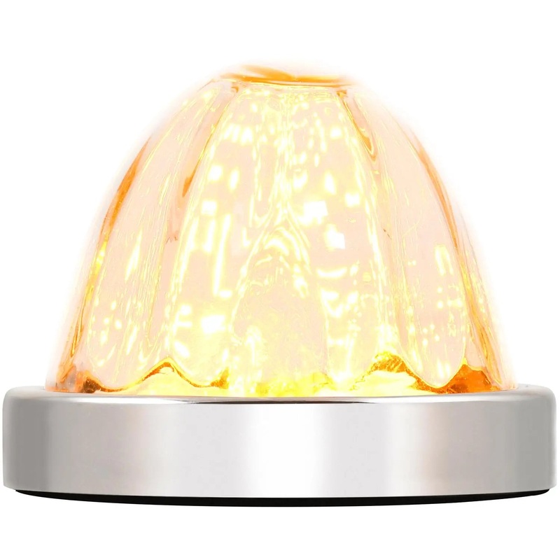 81862 Watermelon Glass LED Kit Amber/Clear | LED-Amber, Lens-Clear