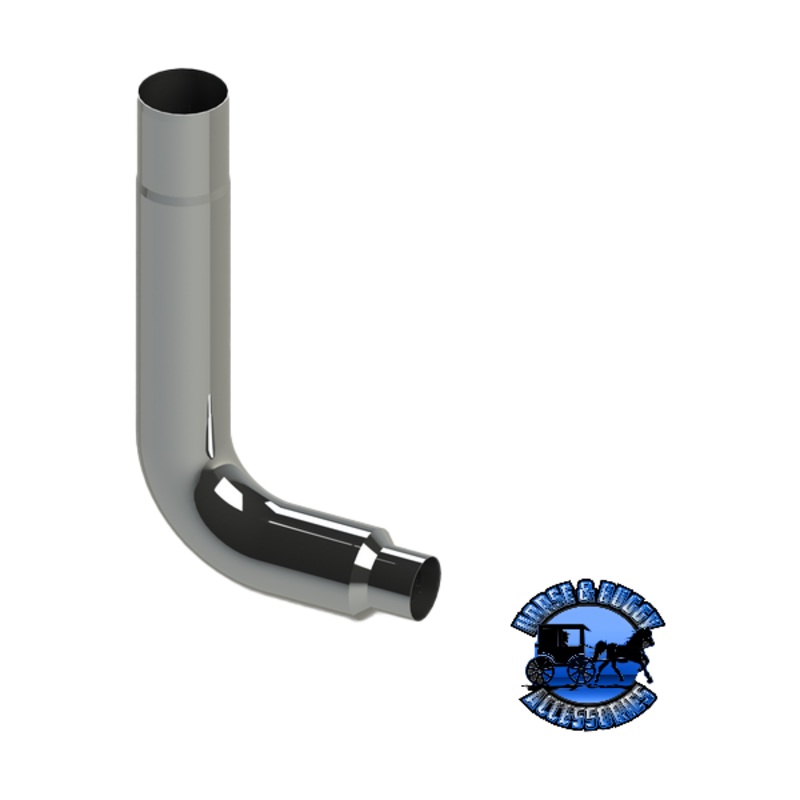 L9008-E29-A24-1103 8 Reduced to 5 90 Degree Exhaust Elbow (29×24)