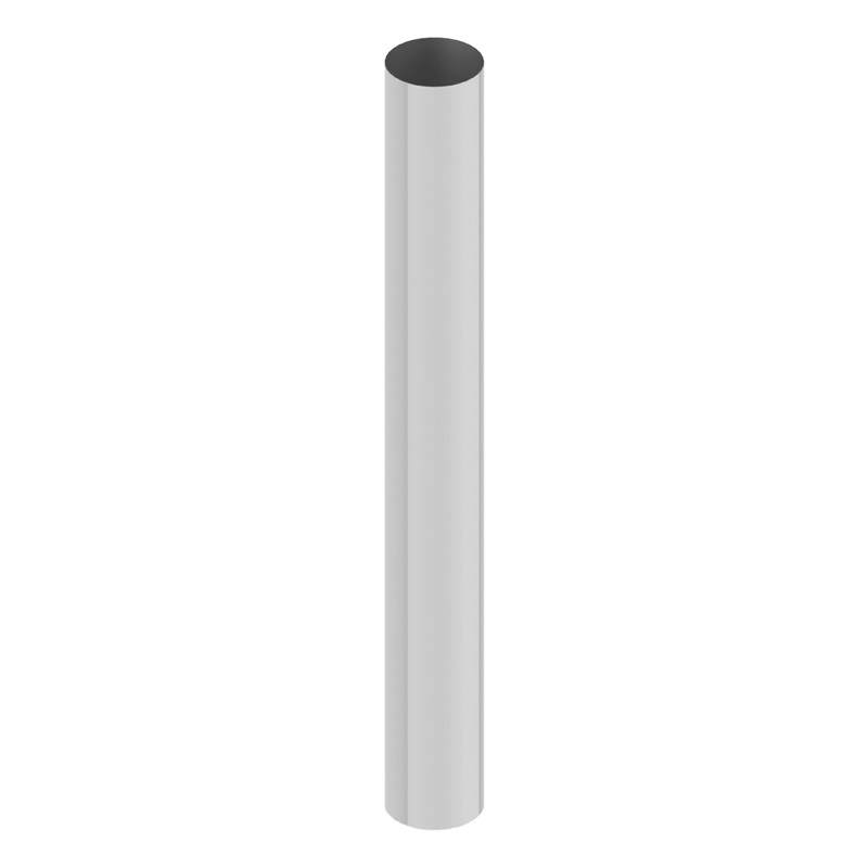 EL408A-072-1103 8×72 Elite Finish Flat Top Exhaust Stack