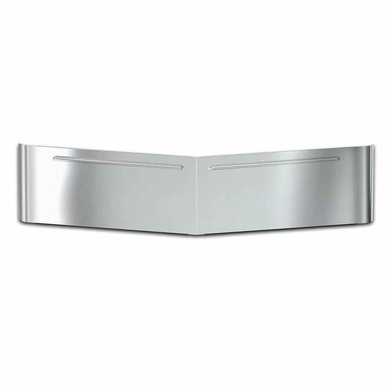 TSUN-P61 PB. 14 High & Low Roof with 2 Piece Windshields Louvered Sun Visor (1987+)  Cab Mounted Mirrors